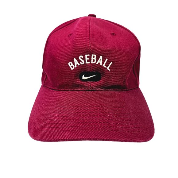 Vintage RARE Nike Baseball Cap Style F0CCH Dad Cap Baseball Player OSFA